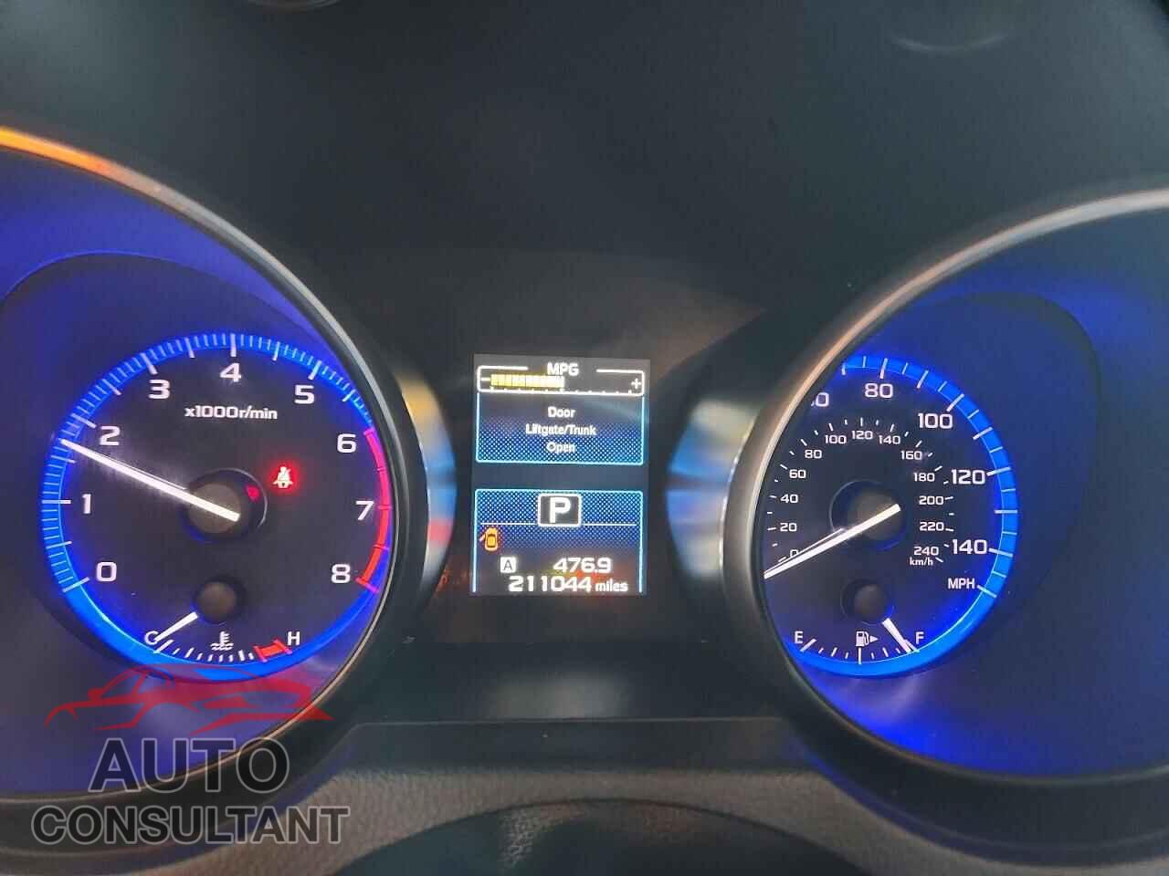 SUBARU OUTBACK 2015 - 4S4BSACC2F3271255
