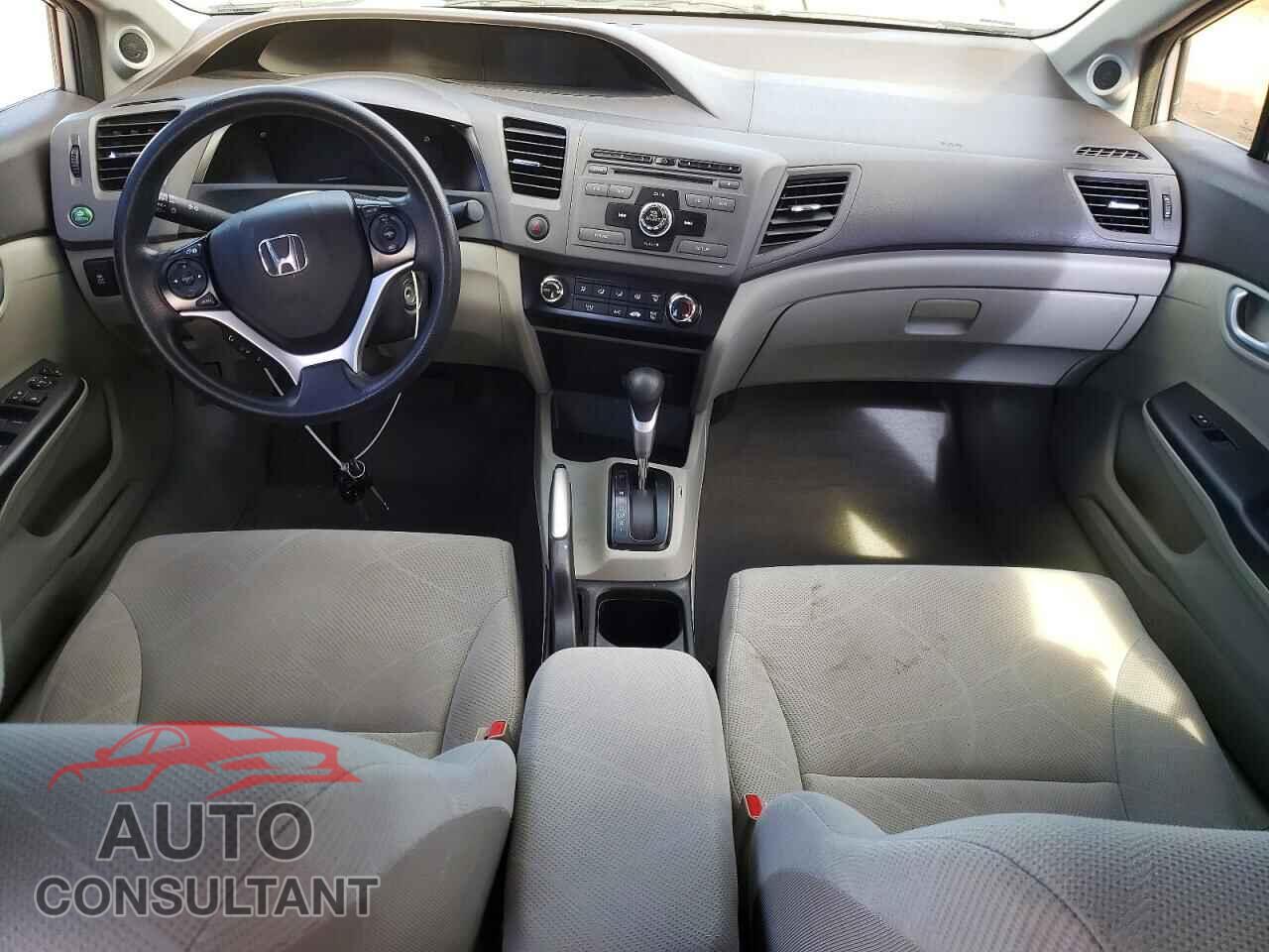 HONDA CIVIC 2012 - 19XFB2F87CE315564