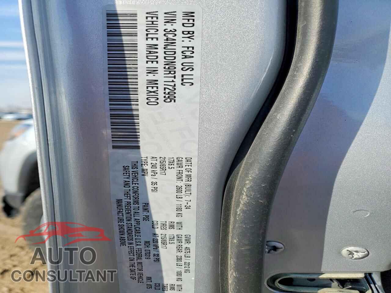 JEEP COMPASS 2024 - 3C4NJDDN9RT172995