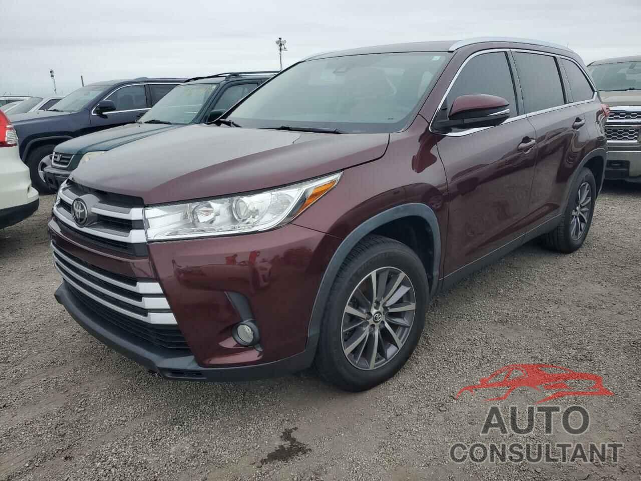 TOYOTA HIGHLANDER 2019 - 5TDKZRFH3KS346124