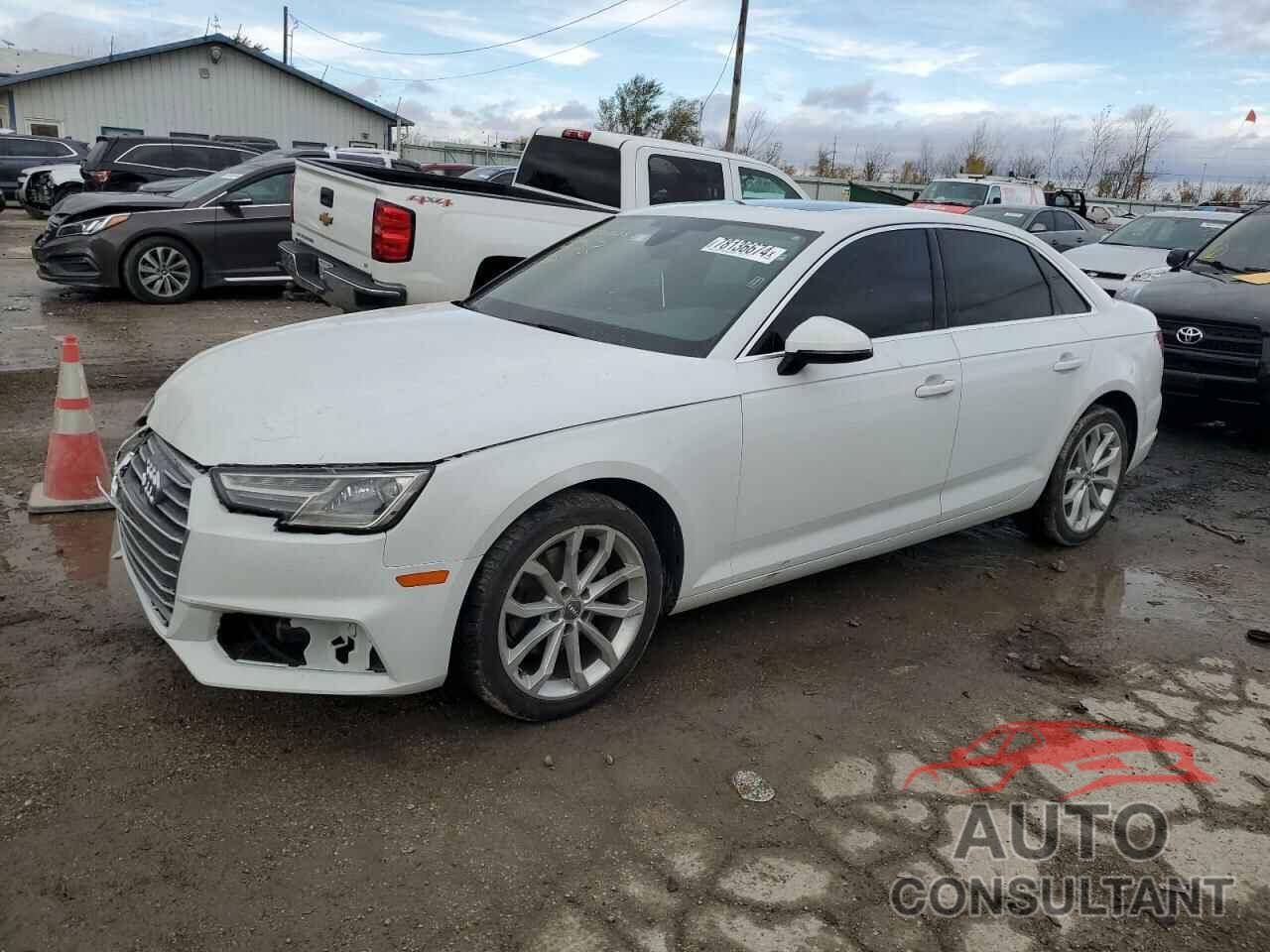 AUDI A4 2019 - WAUGMAF48KA010112