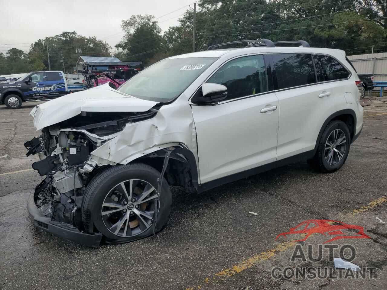 TOYOTA HIGHLANDER 2019 - 5TDZZRFH0KS328307