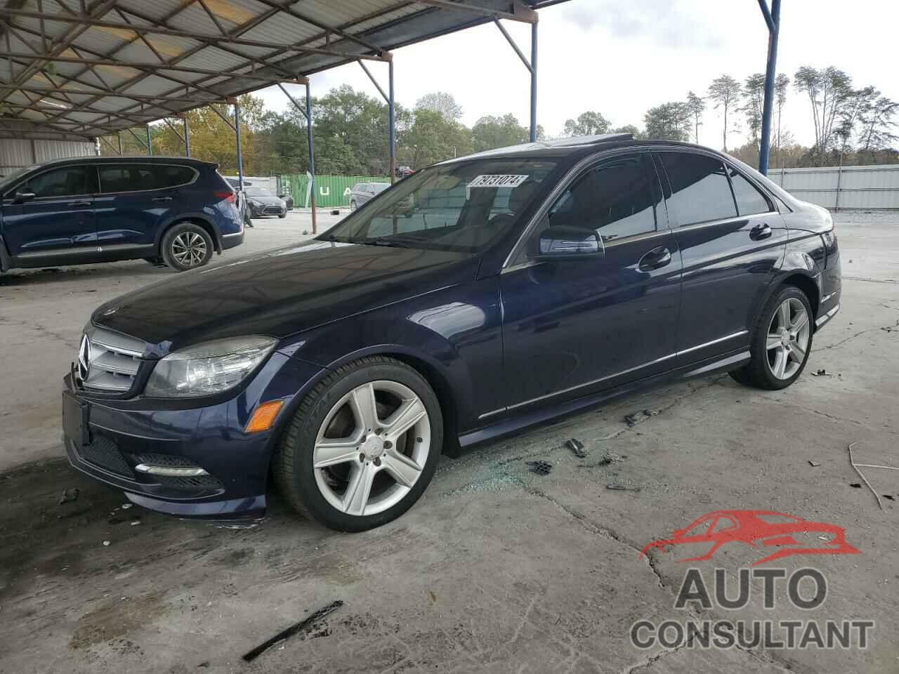 MERCEDES-BENZ C-CLASS 2011 - WDDGF8BB0BR186038