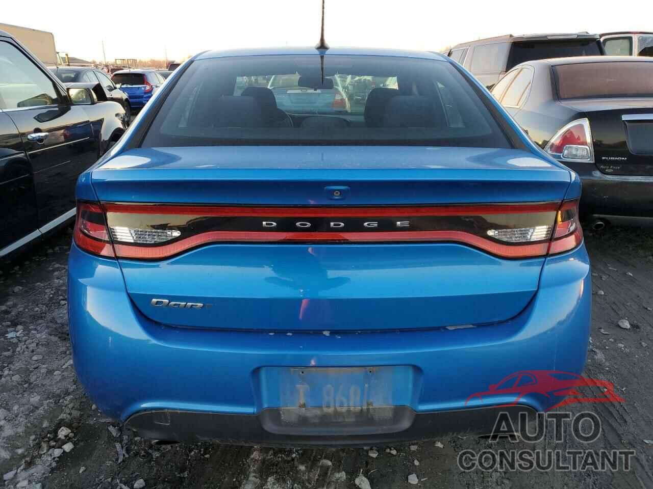 DODGE DART 2015 - 1C3CDFBB1FD346552