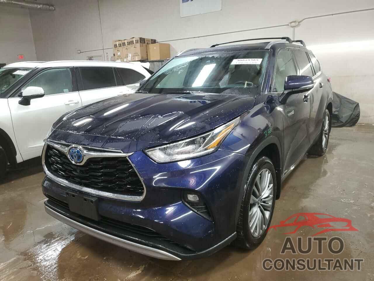 TOYOTA HIGHLANDER 2021 - 5TDEBRCH9MS040554