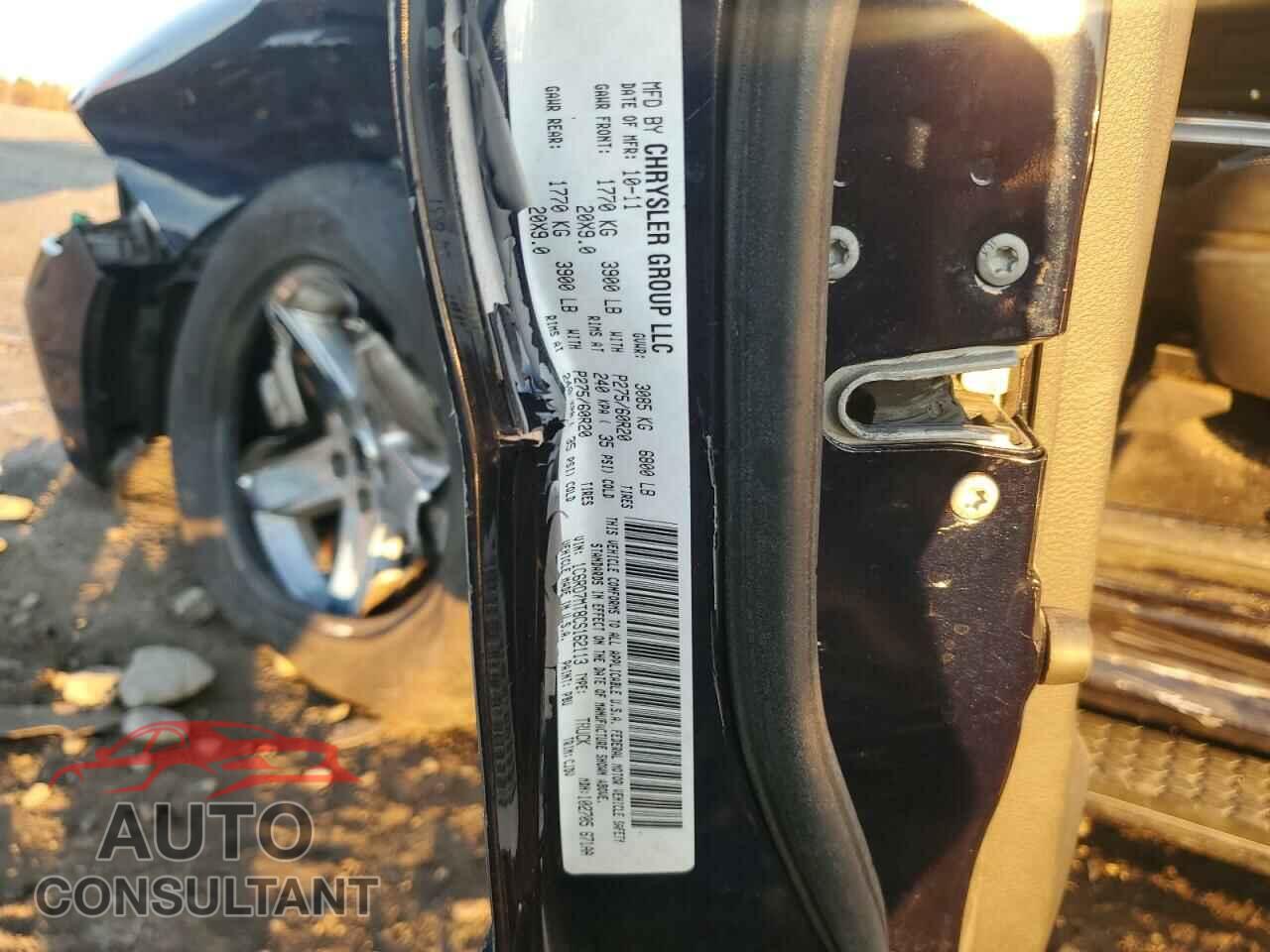 DODGE RAM 1500 2012 - 1C6RD7MT8CS162113