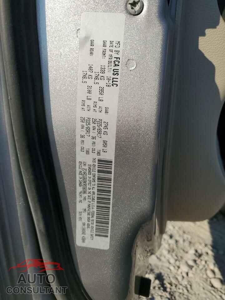 DODGE CARAVAN 2019 - 2C4RDGBG9KR558386
