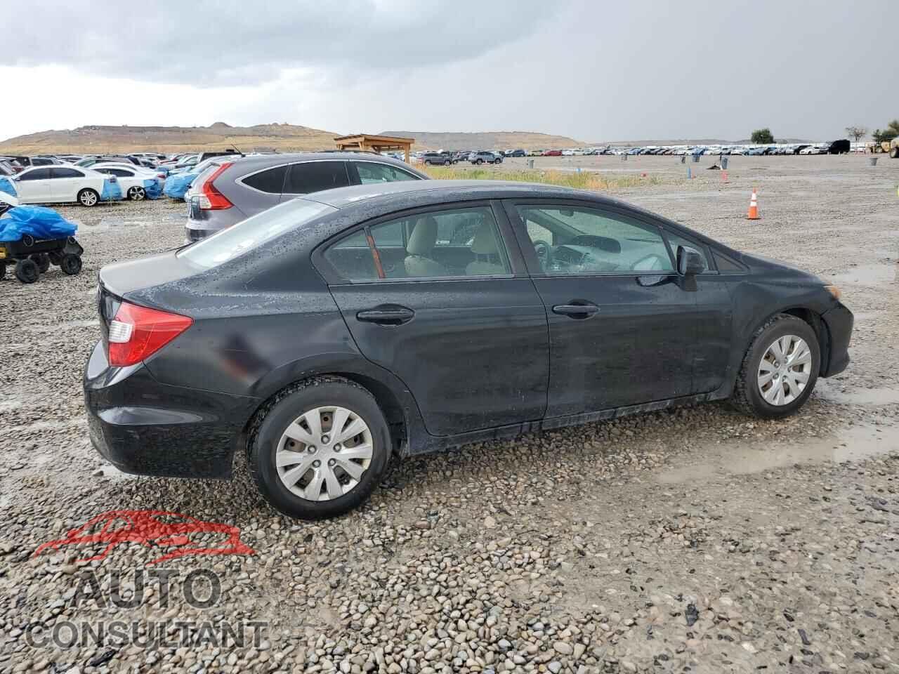 HONDA CIVIC 2012 - 2HGFB2F51CH604872