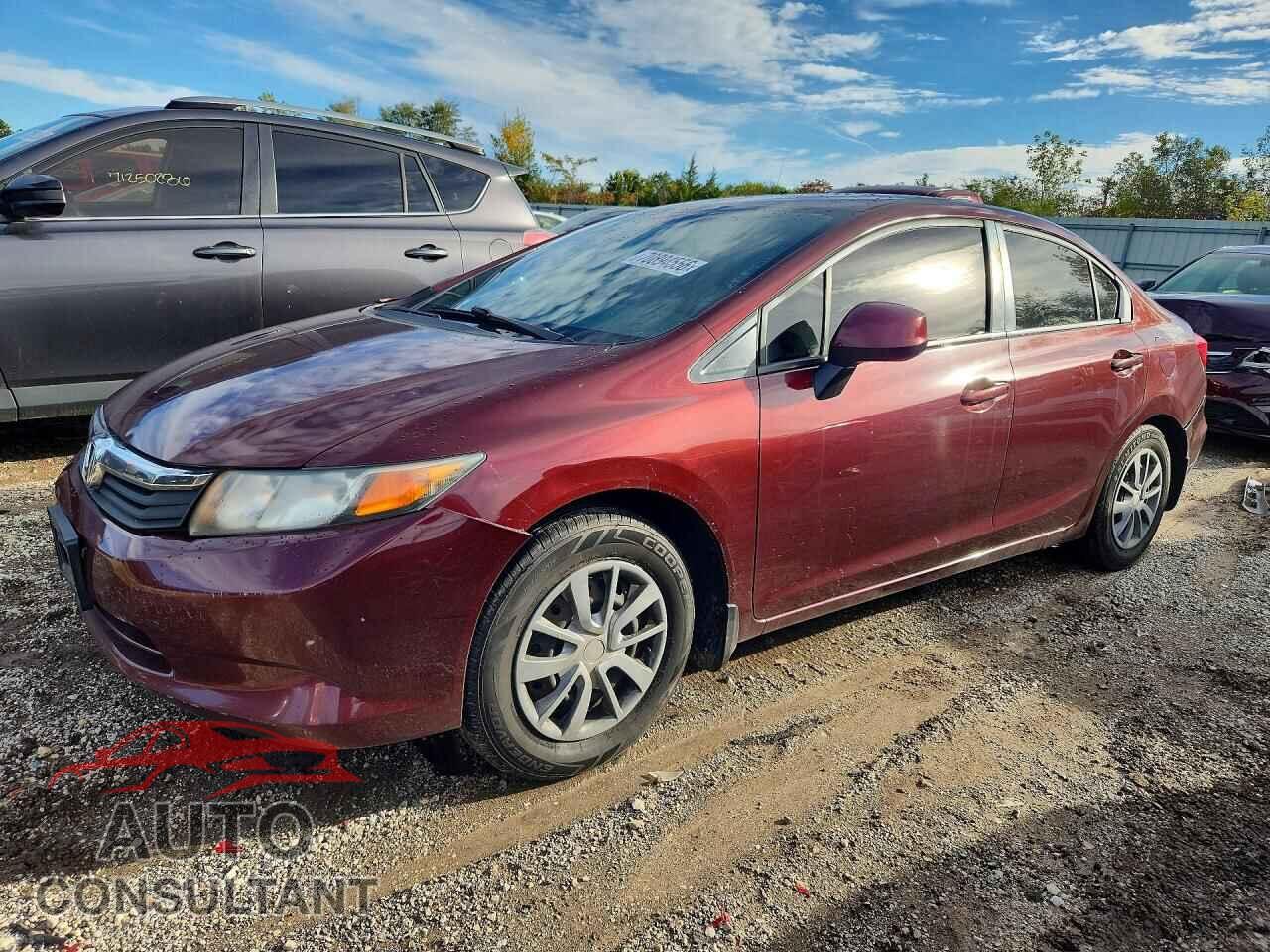 HONDA CIVIC 2012 - 19XFB2F51CE040313
