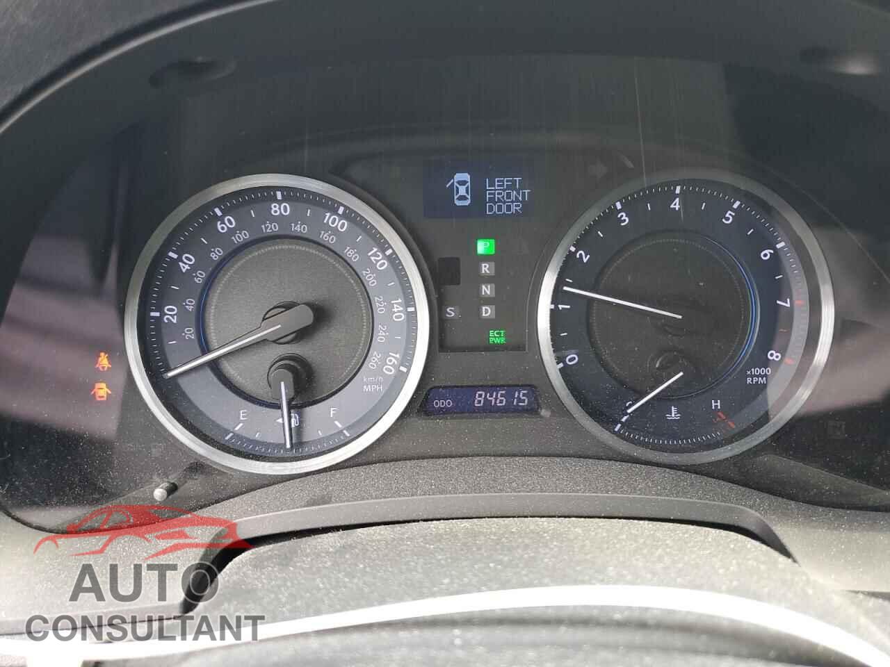 LEXUS IS 2012 - JTHBF5C25C5169258