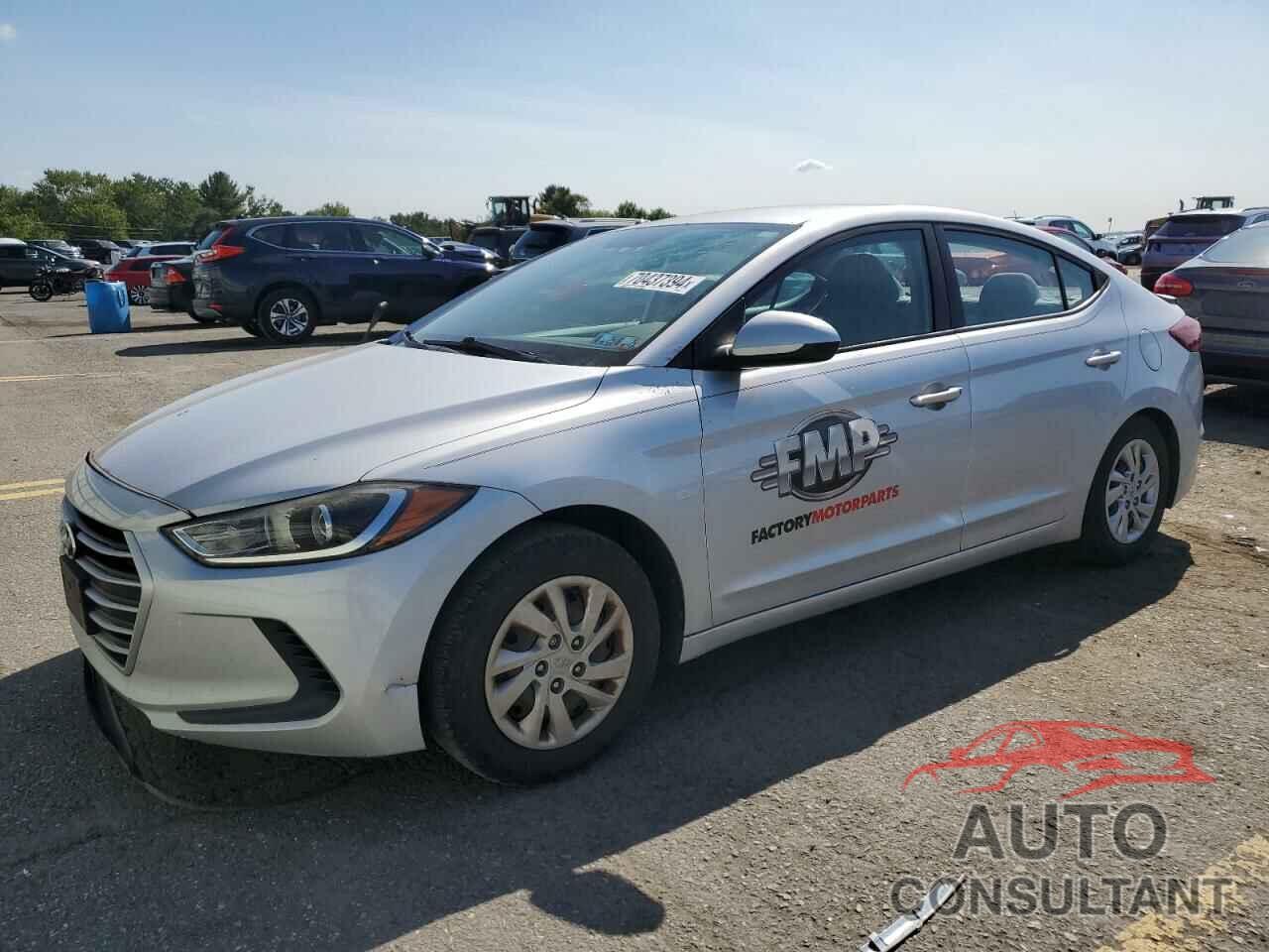 HYUNDAI ELANTRA 2017 - KMHD74LF1HU120037