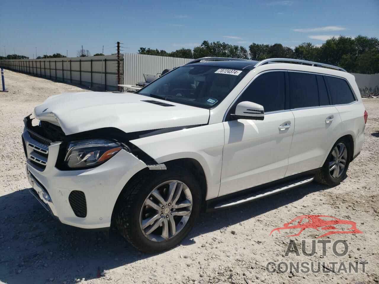 MERCEDES-BENZ GLS-CLASS 2017 - 4JGDF6EE2HA787624