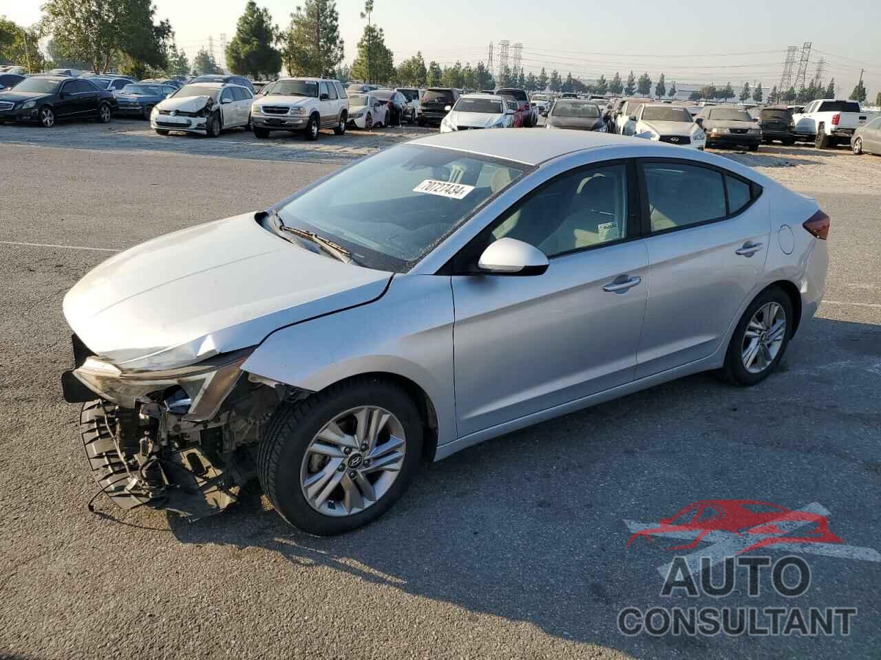 HYUNDAI ELANTRA 2019 - KMHD84LF6KU746137