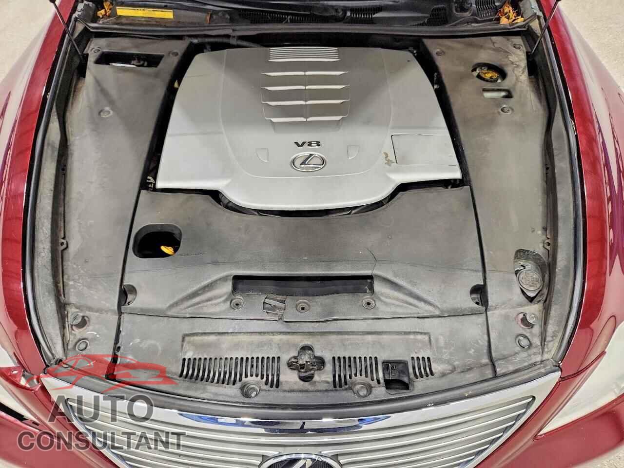 LEXUS LS460 2009 - JTHBL46F395090844