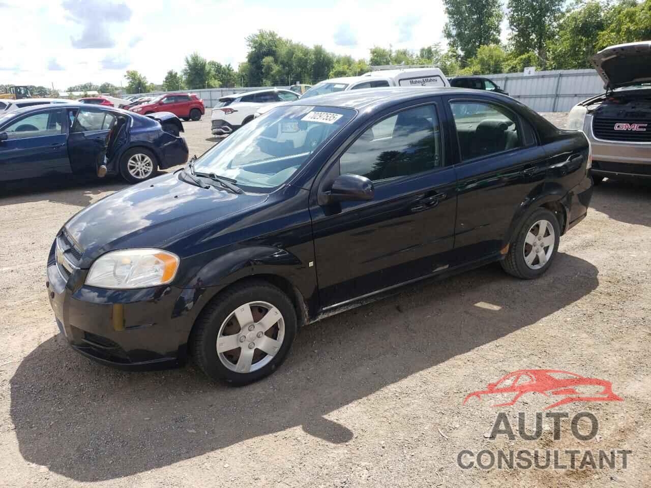 CHEVROLET AVEO 2009 - 3G1TV55E59L124578