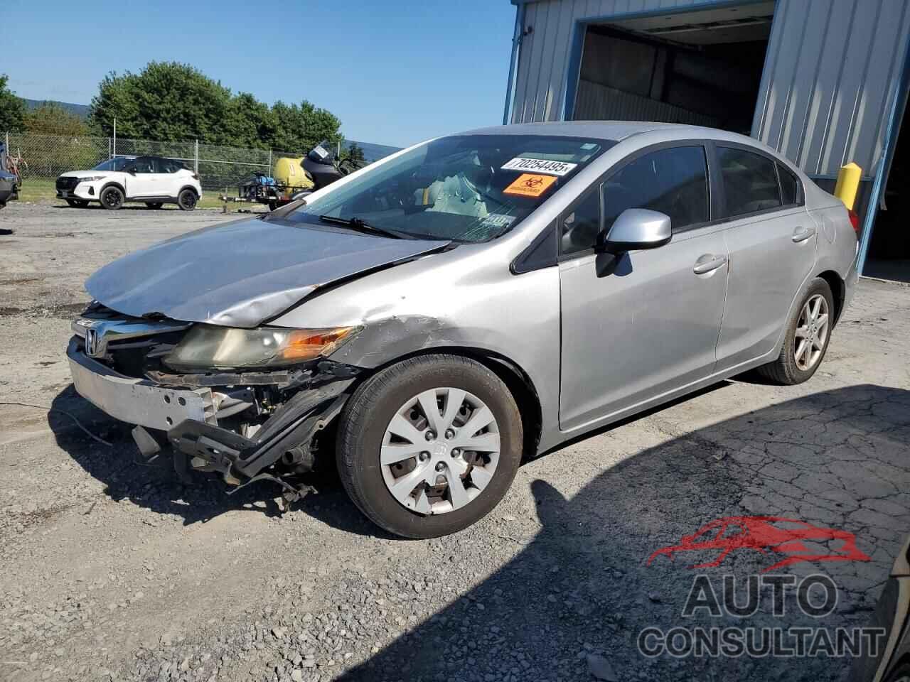 HONDA CIVIC 2012 - 19XFB2F51CE388483
