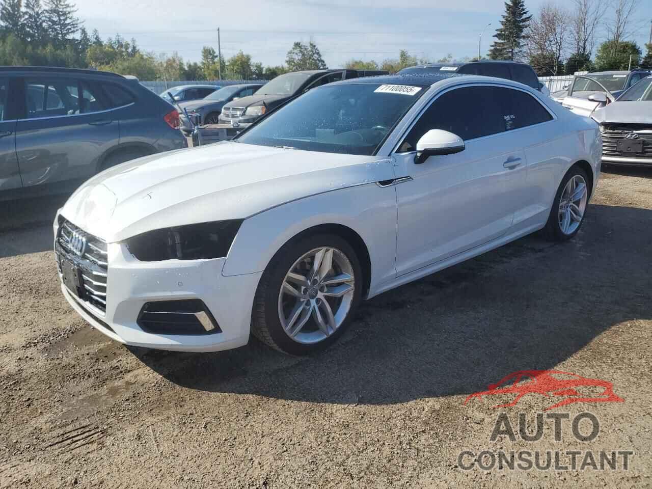 AUDI A5 2018 - WAURNAF58JA002928