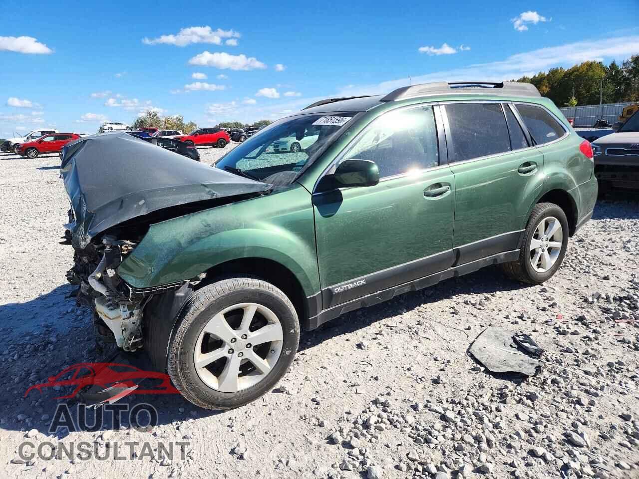 SUBARU OUTBACK 2014 - 4S4BRCCC4E3220670