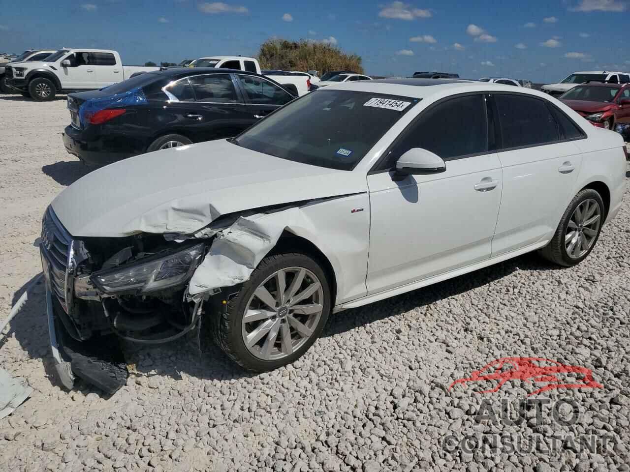 AUDI A4 2018 - WAUKMAF49JN019807