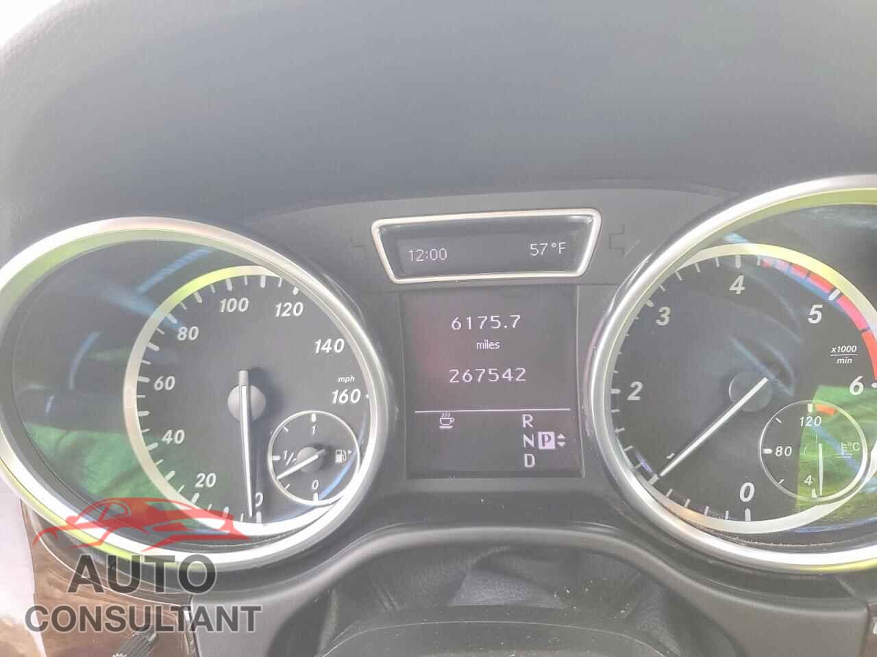 MERCEDES-BENZ M-CLASS 2012 - 4JGDA2EB9CA096225