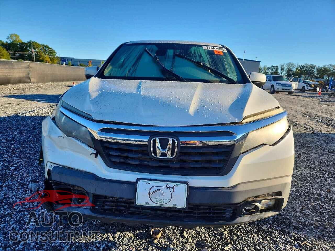 HONDA RIDGELINE 2017 - 5FPYK3F41HB020268
