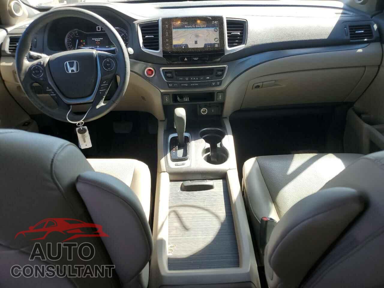 HONDA RIDGELINE 2017 - 5FPYK2F69HB011006