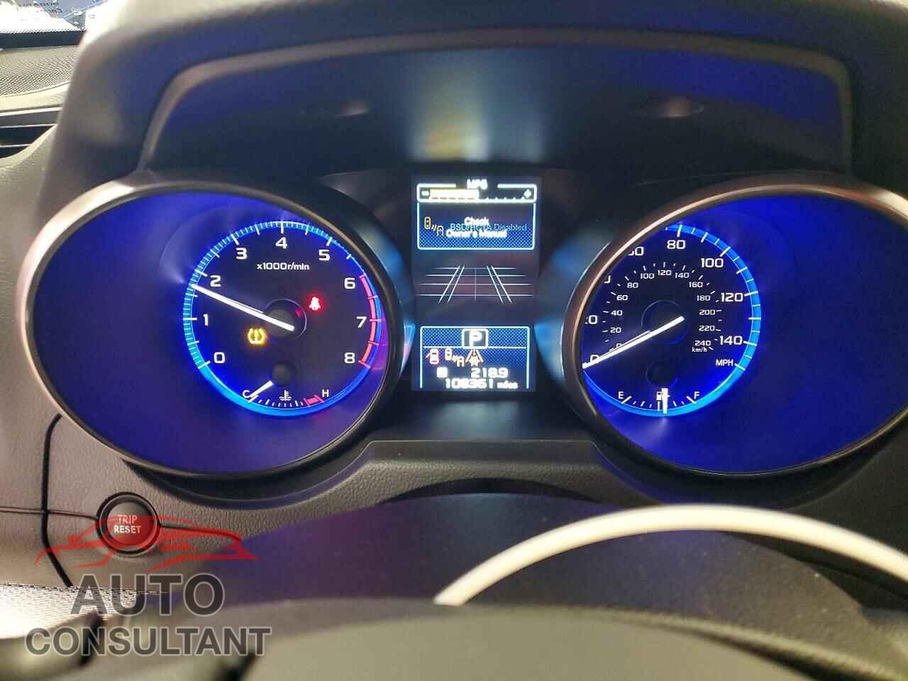 SUBARU OUTBACK 2017 - 4S4BSAFC8H3210961