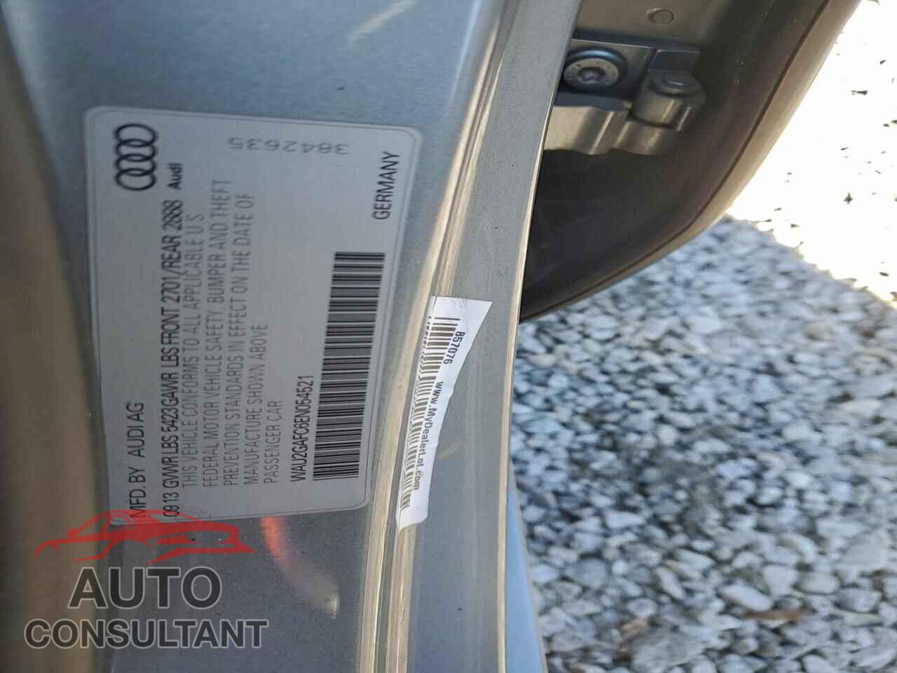 AUDI A7 2014 - WAU2GAFC6EN054521