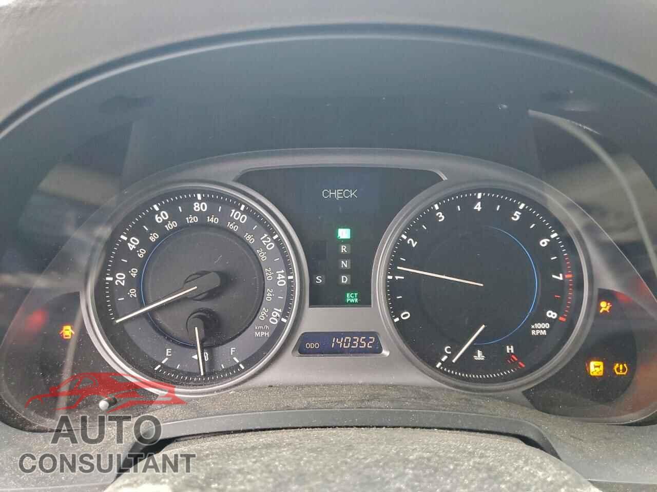 LEXUS IS 2010 - JTHBF5C26A5121099
