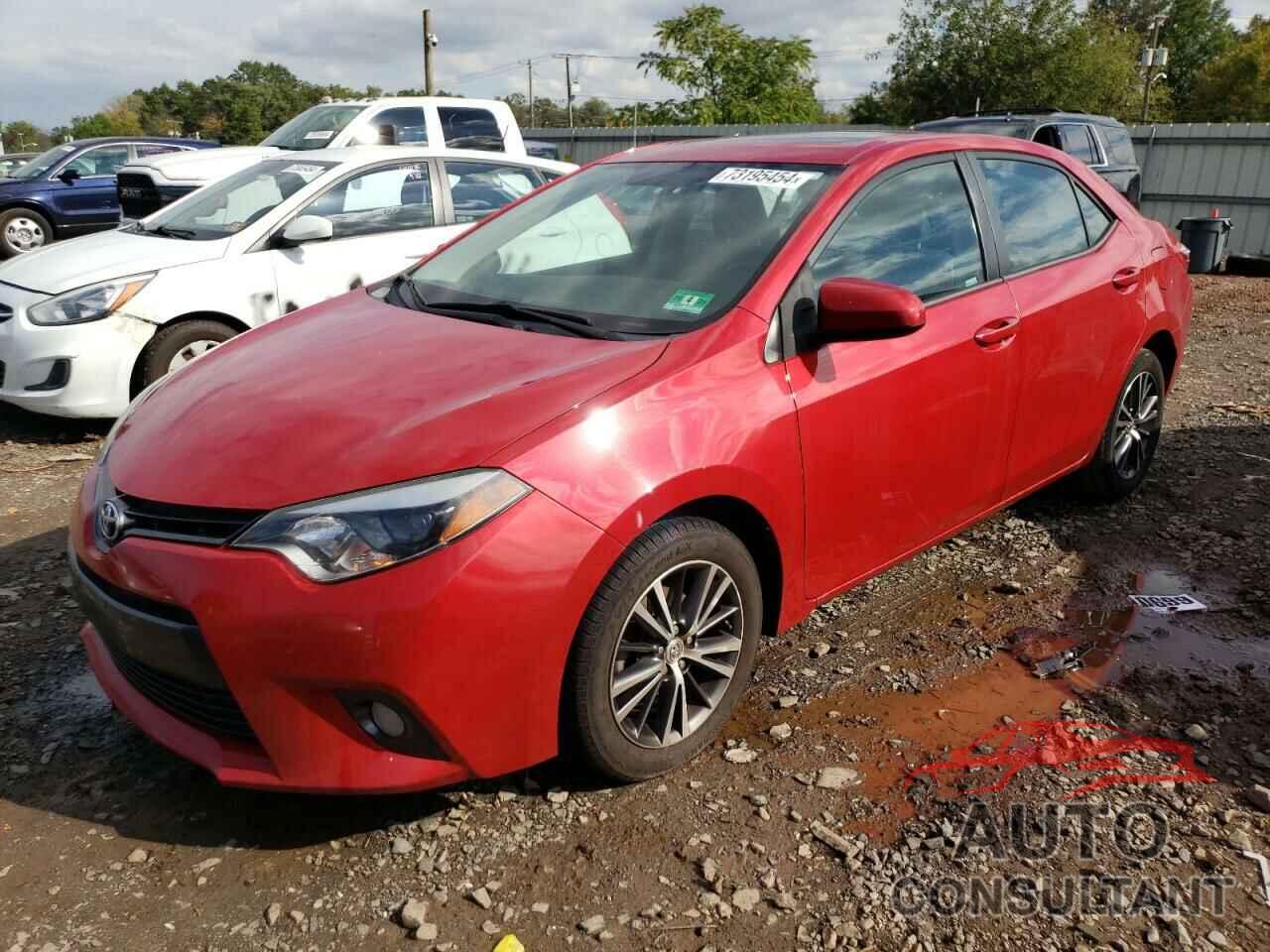 TOYOTA COROLLA 2016 - 2T1BURHE1GC546338