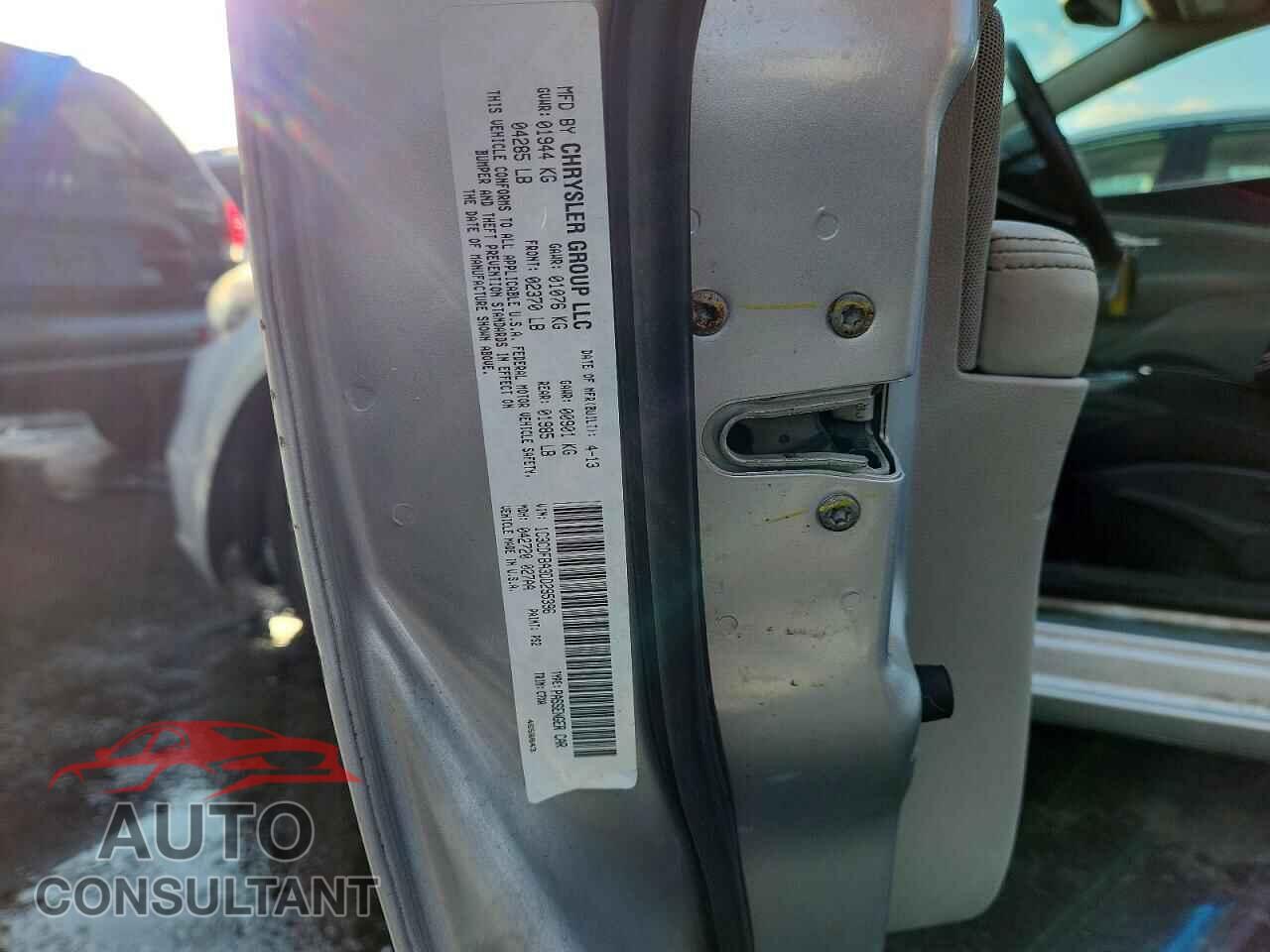DODGE DART 2013 - 1C3CDFBA3DD295396