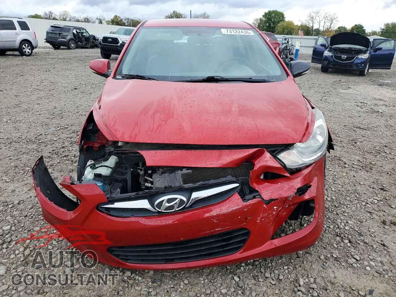 HYUNDAI ACCENT 2013 - KMHCU5AE9DU109687