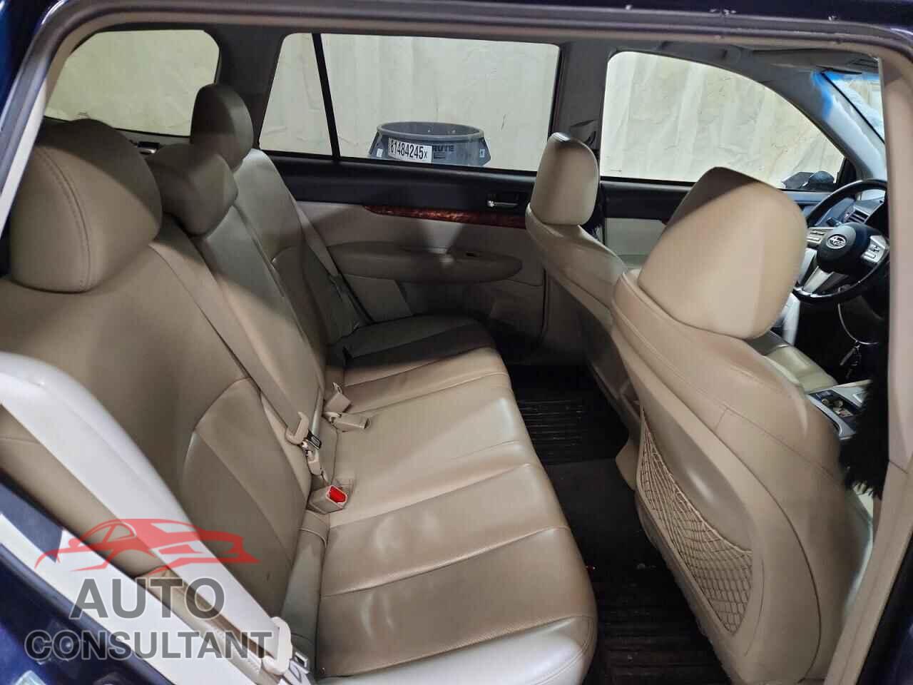 SUBARU OUTBACK 2011 - 4S4BRBKC8B3422712