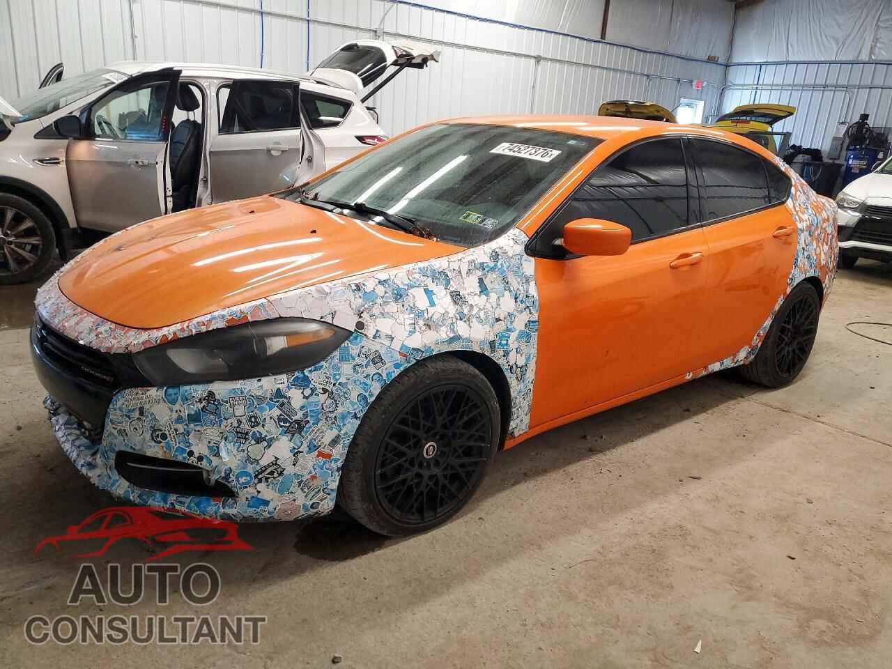 DODGE DART 2013 - 1C3CDFBA9DD325257
