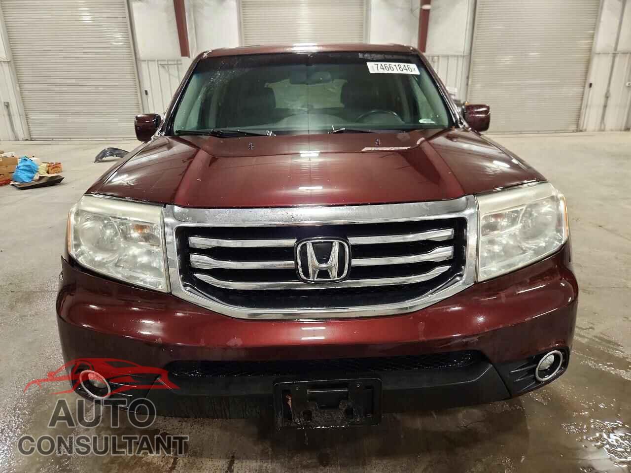 HONDA PILOT 2013 - 5FNYF4H5XDB078222