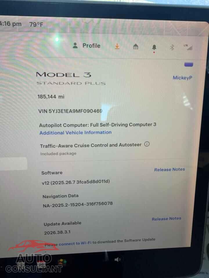 TESLA MODEL 3 2021 - 5YJ3E1EA9MF090469
