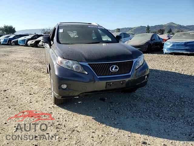 LEXUS RX350 2011 - 2T2BK1BA6BC109002