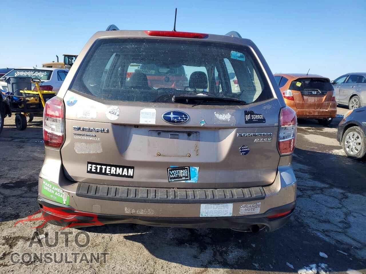 SUBARU FORESTER 2015 - JF2SJABC8FH564008