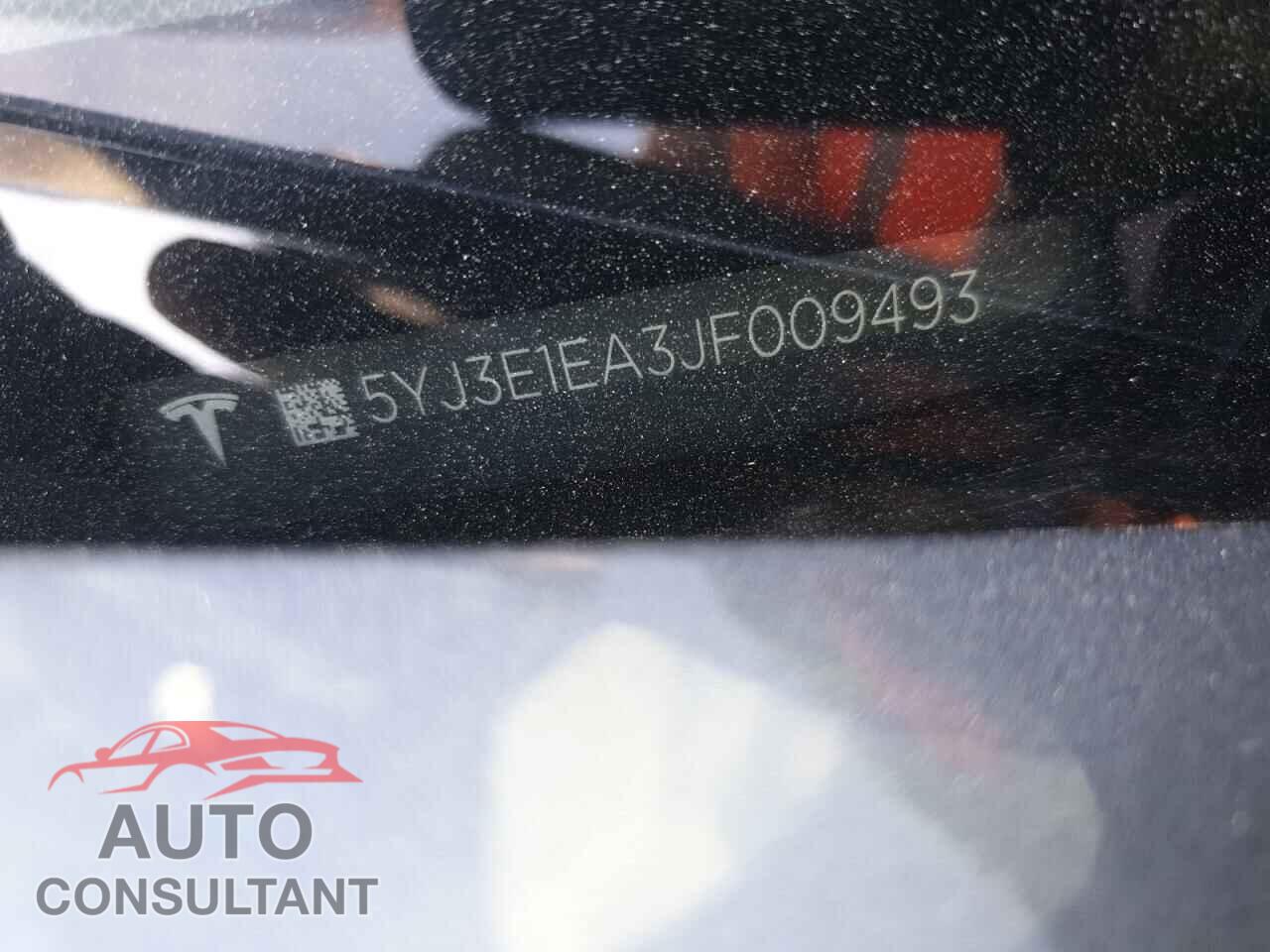 TESLA MODEL 3 2018 - 5YJ3E1EA3JF009493