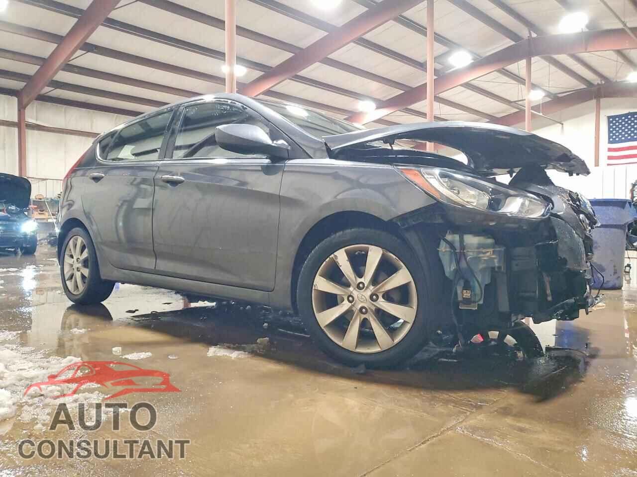 HYUNDAI ACCENT 2012 - KMHCU5AEXCU012870