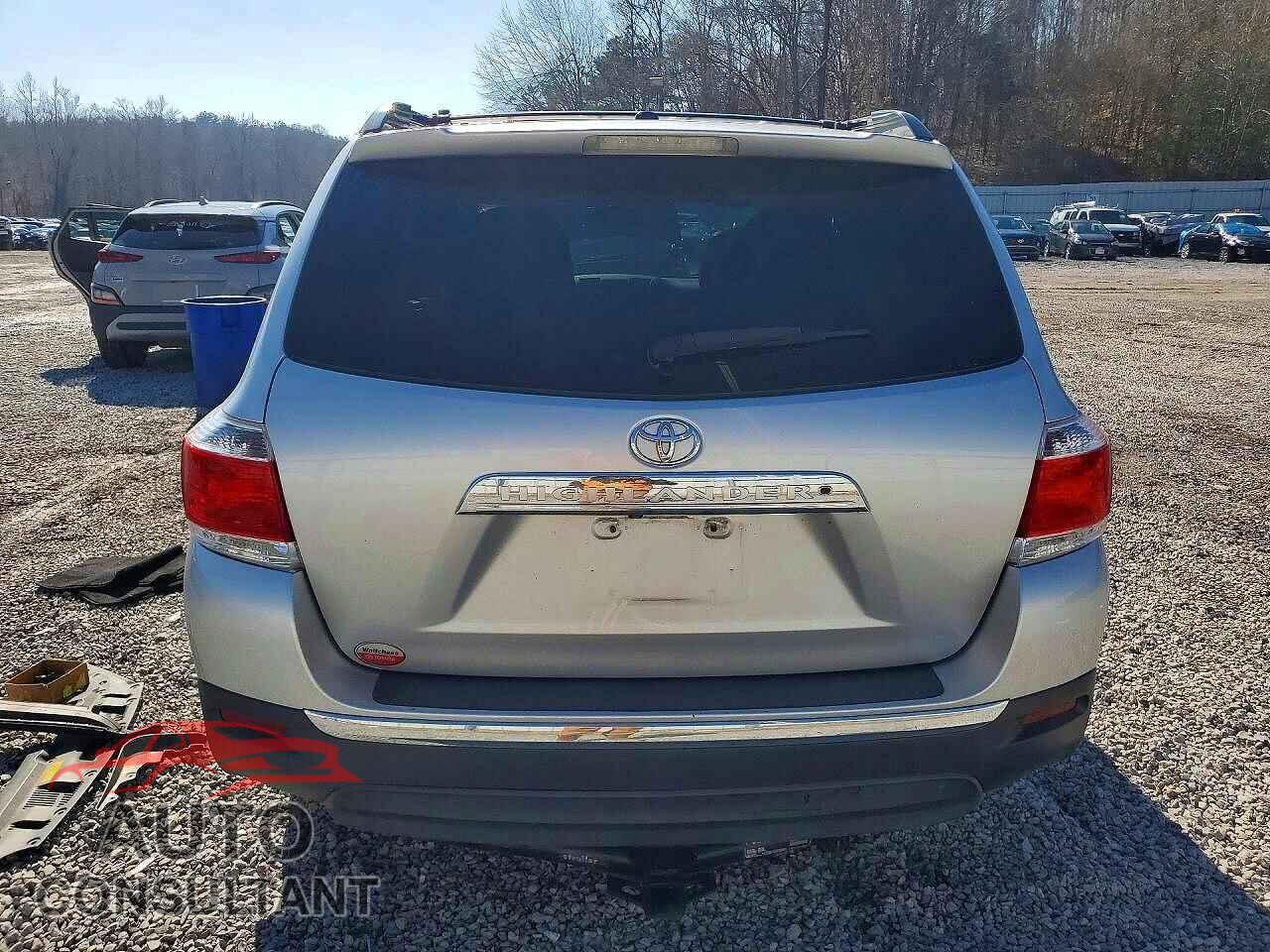 TOYOTA HIGHLANDER 2012 - 5TDZK3EH6CS080312