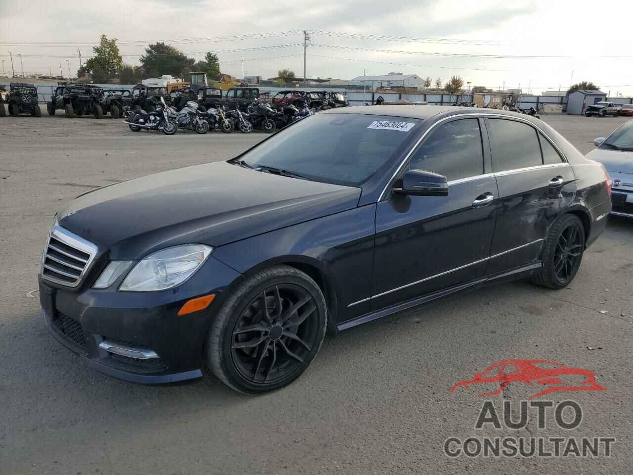 MERCEDES-BENZ E-CLASS 2013 - WDDHF8JB7DA691551
