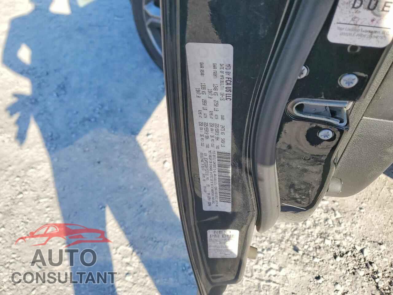 DODGE JOURNEY 2017 - 3C4PDCGG6HT537218