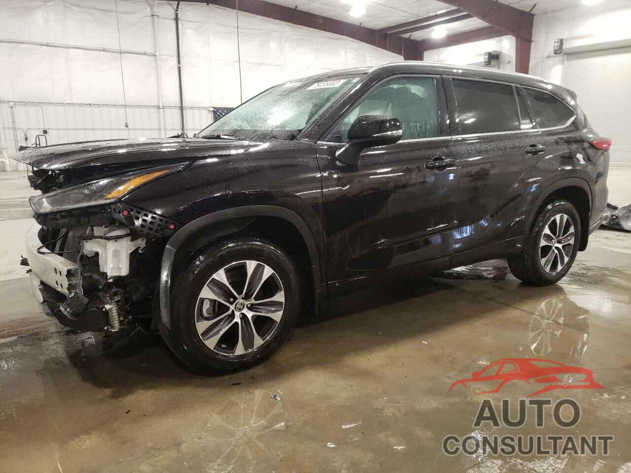 TOYOTA HIGHLANDER 2021 - 5TDHZRBH1MS114561