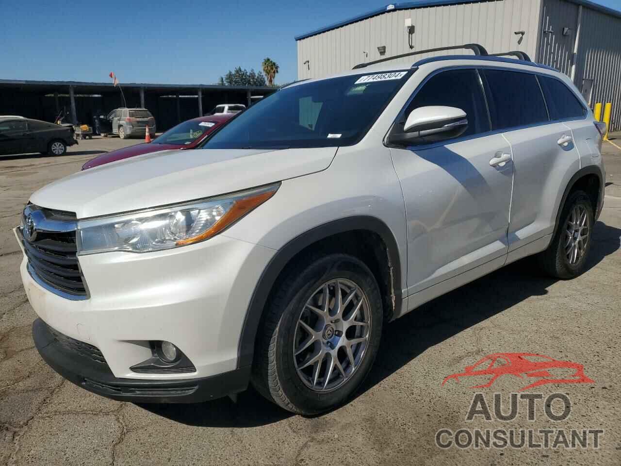 TOYOTA HIGHLANDER 2015 - 5TDKKRFH8FS106514