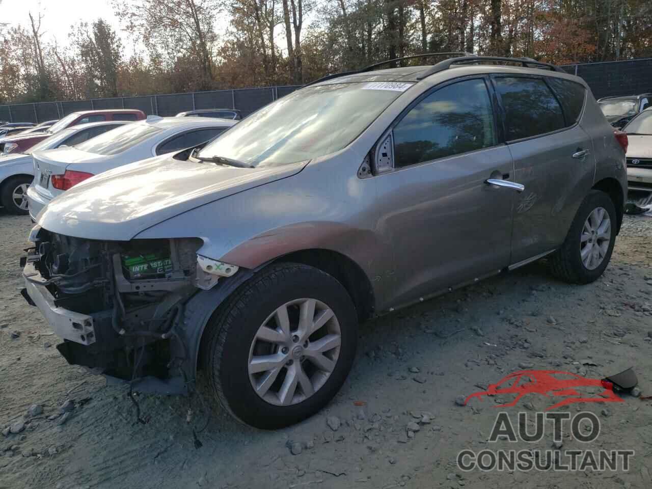 NISSAN MURANO 2011 - JN8AZ1MW9BW187371