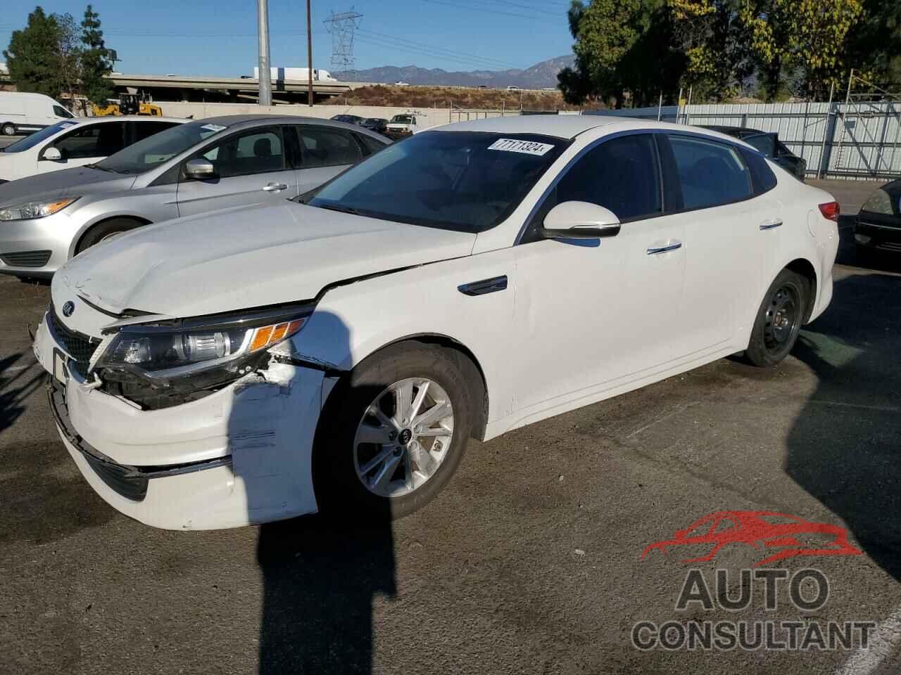 KIA OPTIMA 2016 - KNAGT4L30G5105604