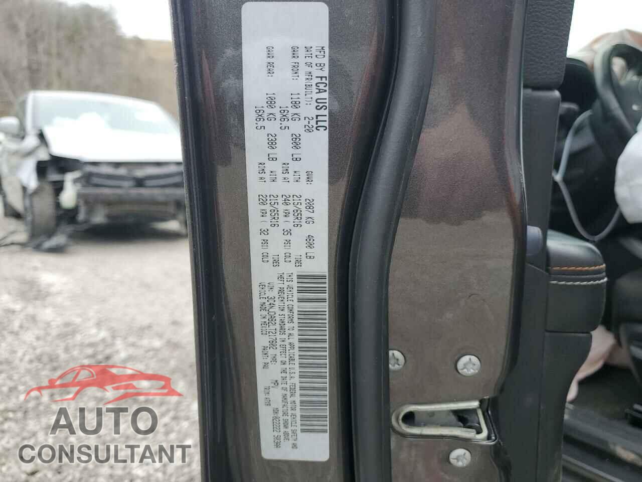 JEEP COMPASS 2020 - 3C4NJDAB2LT217602