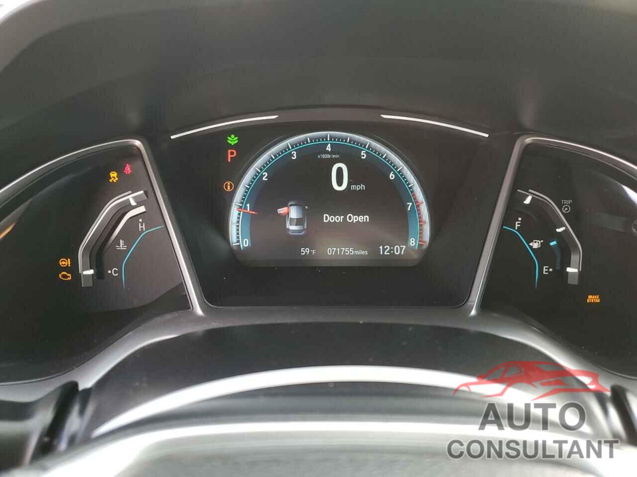 HONDA CIVIC 2017 - 2HGFC2F79HH530476