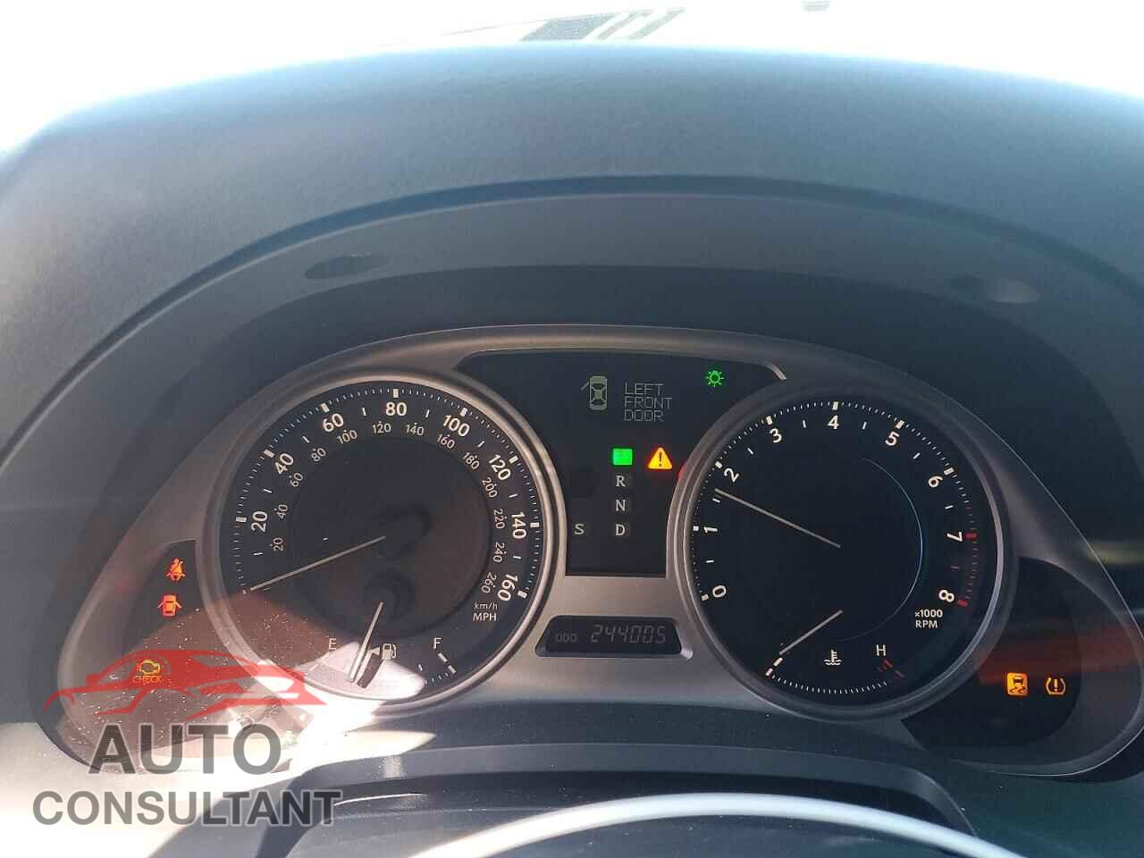 LEXUS IS 2009 - JTHBK262895092416
